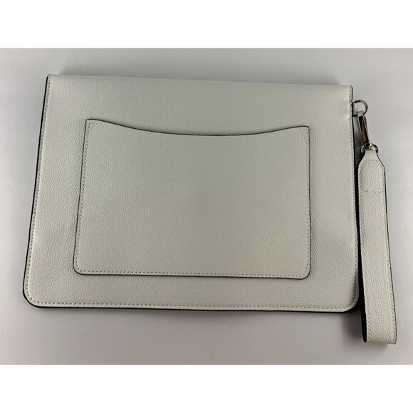 Estee Lauder White Grommet Wristlet Clutch Bag - Picture 2 of 4